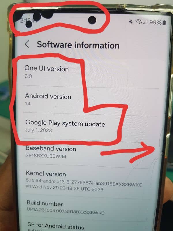 S23ultta 12GB ,512GB NOn PTA condition read ad plz 9