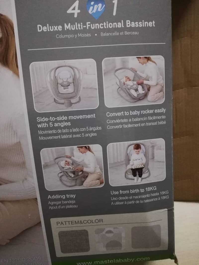 Mastela 4 in 1 Baby Swing 4