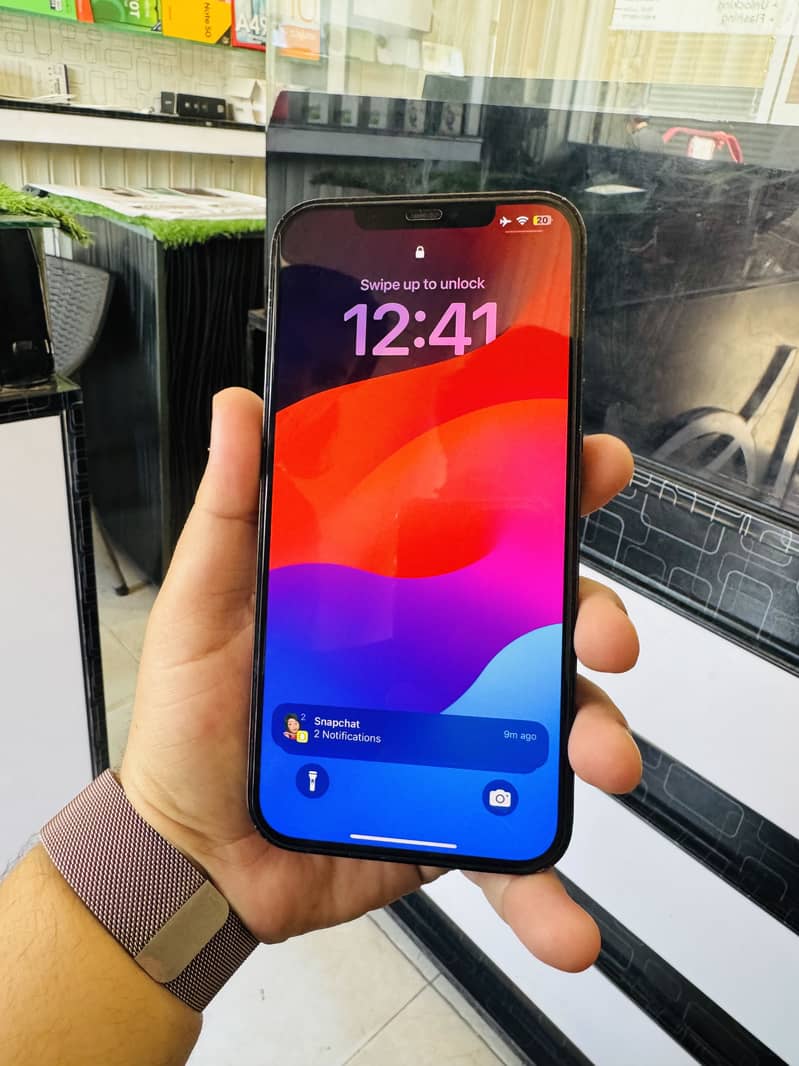 12 PRO MAX 256 factory unlock Non PTA 2