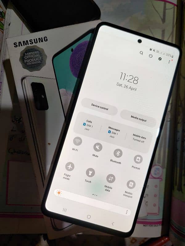 SAMSUNG A51 PTA APPROVED 6/128 WITH BOX 1