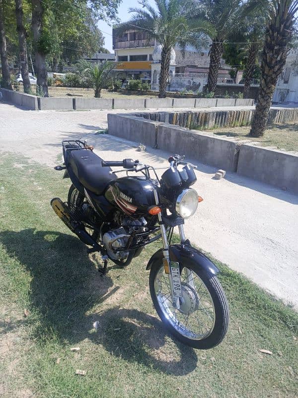 Yamaha yb 125z condition 10 by 9 model 18 19 ki registration 2