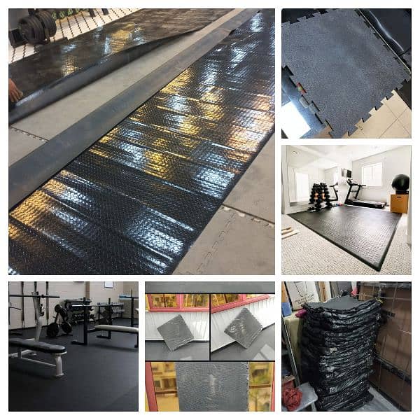 Interlock inter lock floor mats gym flooring mat rubber title Eva pvc 9