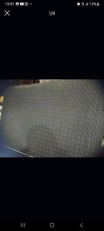Interlock inter lock floor mats gym flooring mat rubber title Eva pvc 11