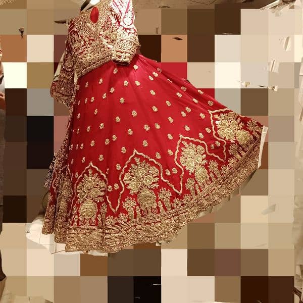 bright red bridal dress 3