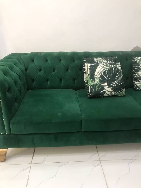 premium velvet sofa set 6 seater 6