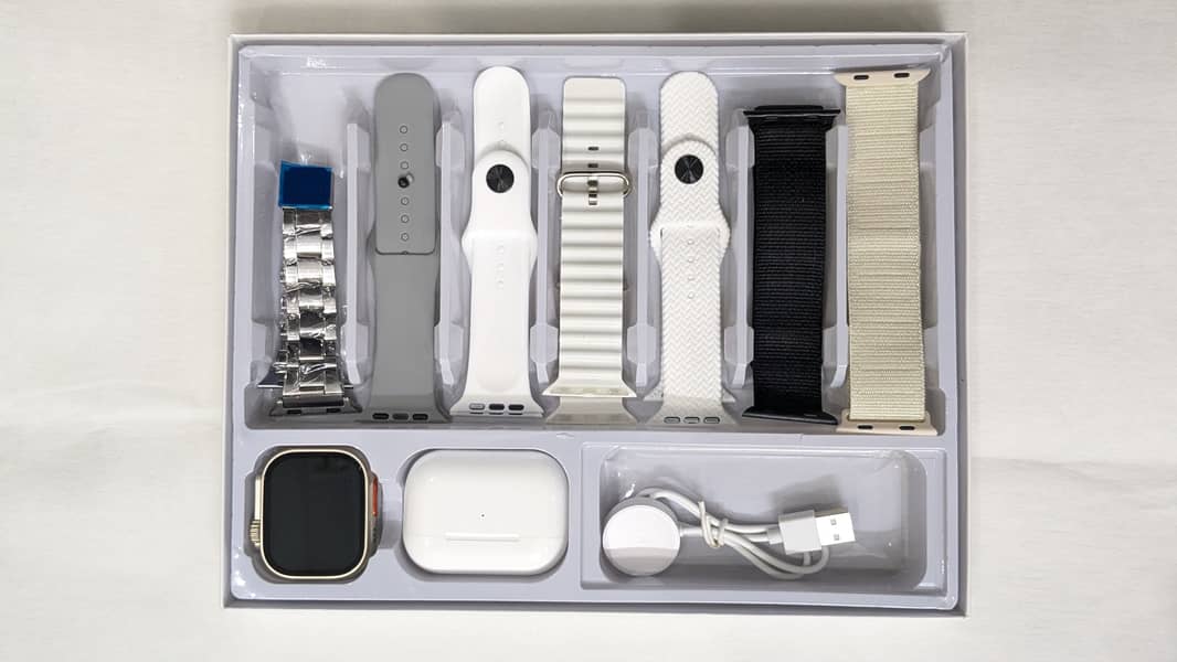 Big 2.03 Ultra Smart Watch with Airpods (10 in 1) 1