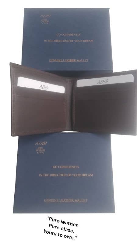 Leather wallet for men 10