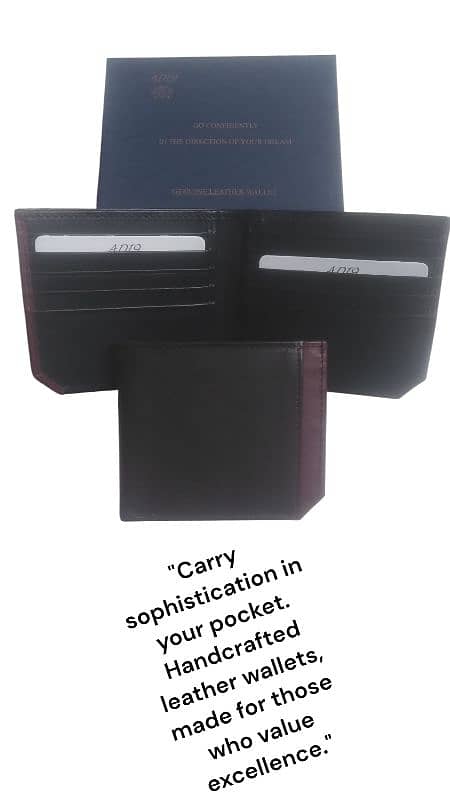 Leather wallet for men 13