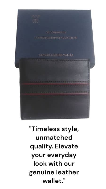 Leather wallet for men 14