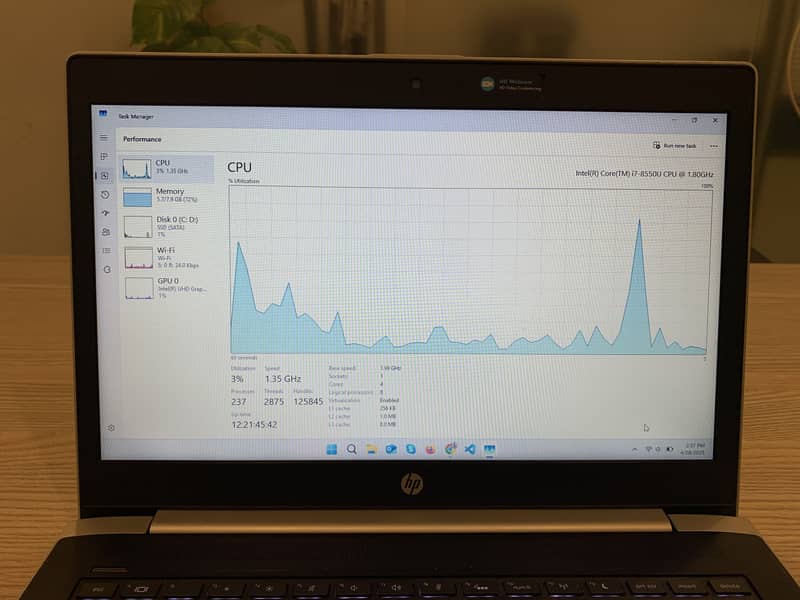 HP Probook 440 G5 - i7 (8th Gen) 8Gb/256Gb 9