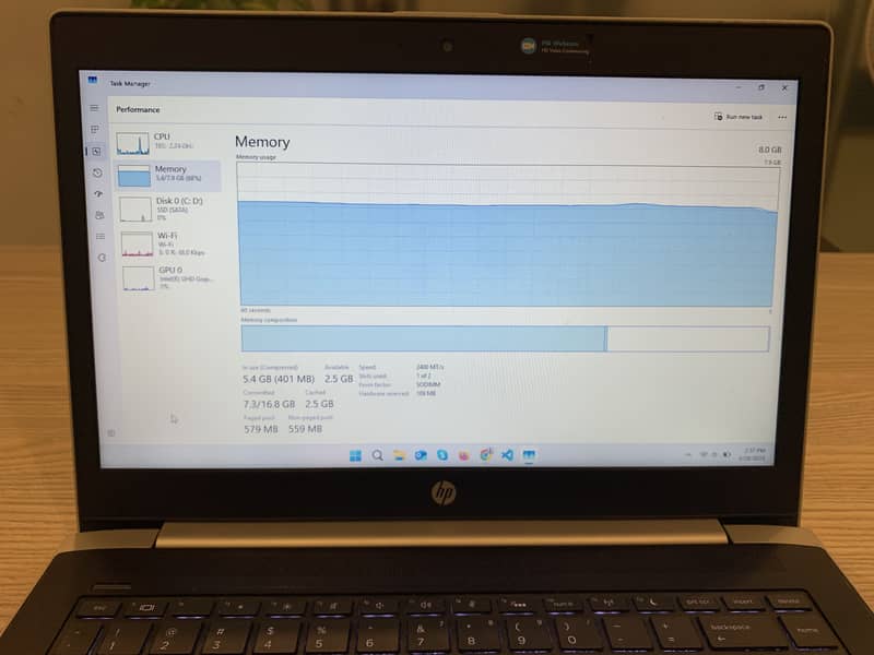 HP Probook 440 G5 - i7 (8th Gen) 8Gb/256Gb 10