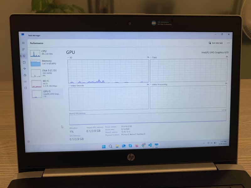 HP Probook 440 G5 - i7 (8th Gen) 8Gb/256Gb 12