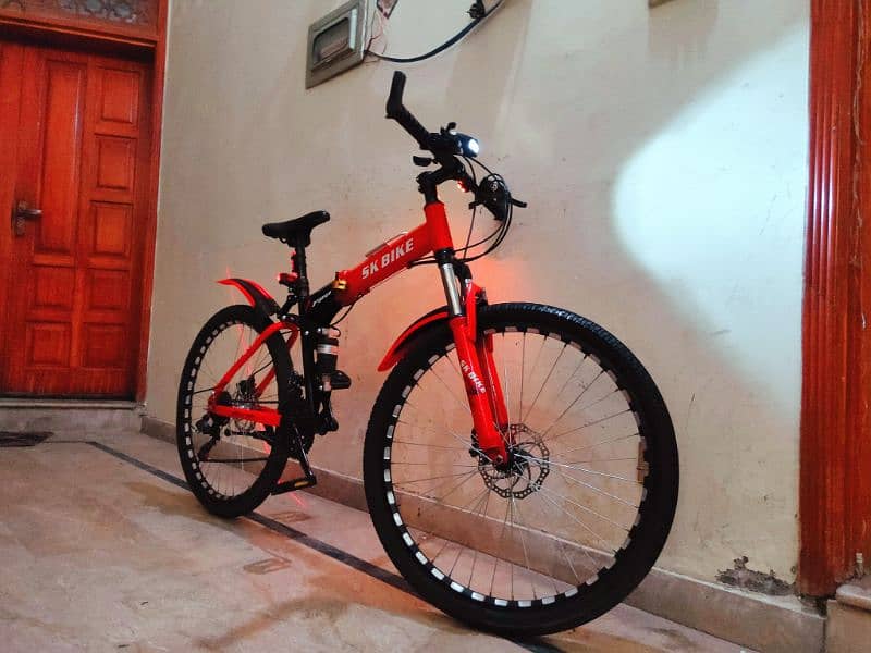 Foldable Imported MTB Bike Aluminum Frame 0