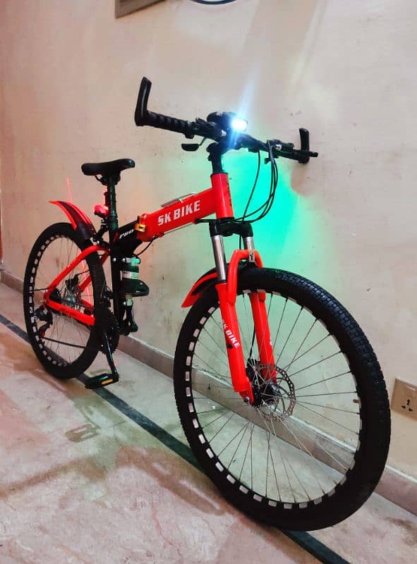 Foldable Imported MTB Bike Aluminum Frame 1
