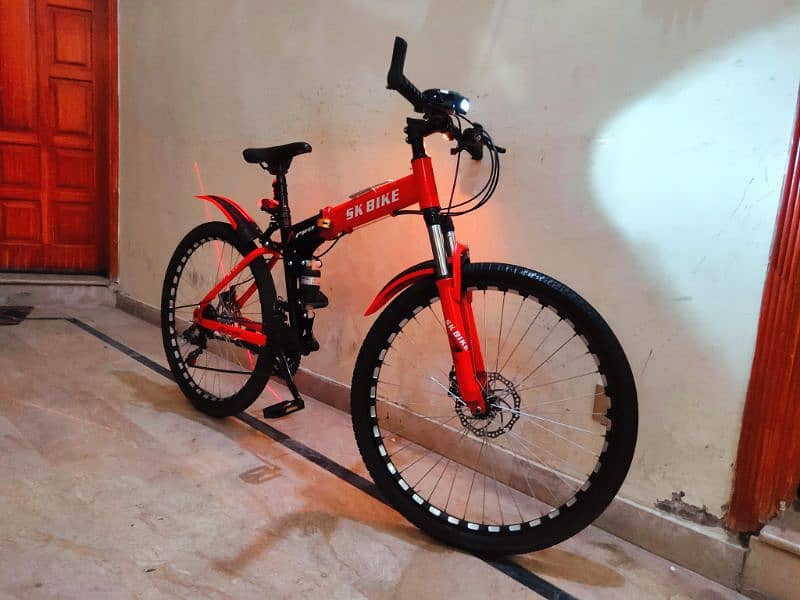 Foldable Imported MTB Bike Aluminum Frame 4