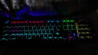 AULA BLACK FULL MECHANICAL RGB GAMING KEYBOARD