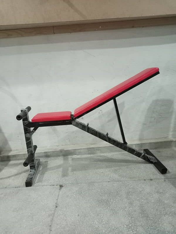 multi bench press dumbbell inclined incline bench t bar twister rubber 1