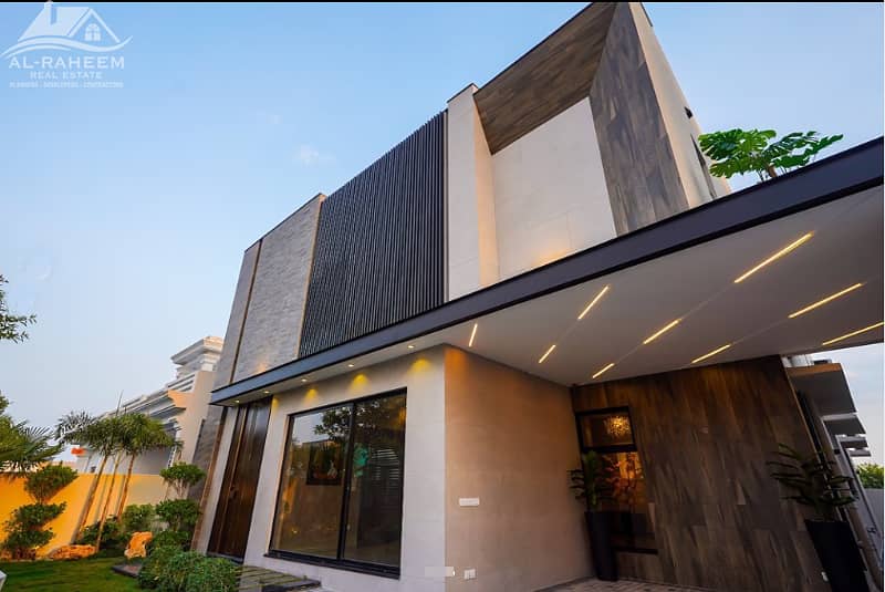 One Kanal Slightly Used Ultra-Modern Designer Facing Park Bungalow For Sale At Prime Location Of DHA 2