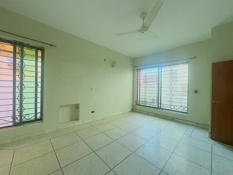 One Kanal Slightly Used Ultra-Modern Designer Facing Park Bungalow For Sale At Prime Location Of DHA 7