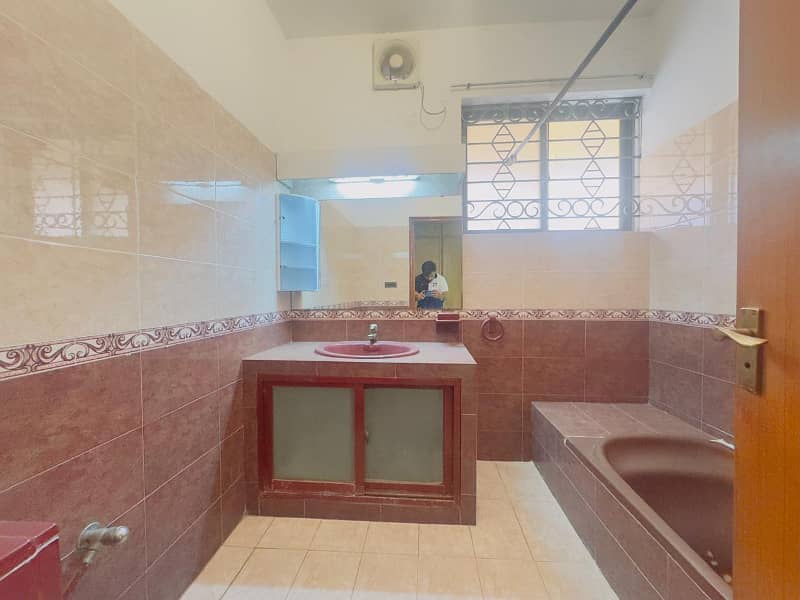One Kanal Slightly Used Ultra-Modern Designer Facing Park Bungalow For Sale At Prime Location Of DHA 12