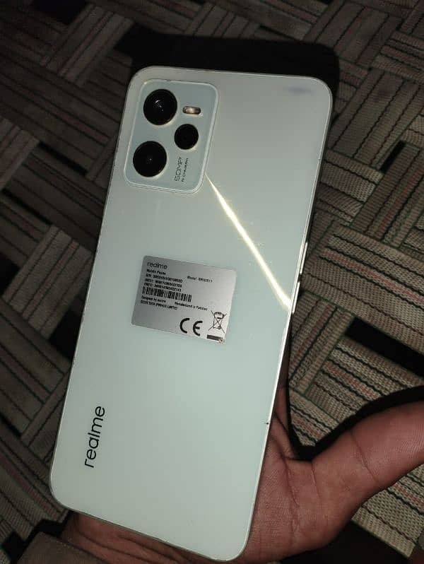 realme c35 with box charger and complete accerius 4/128 3