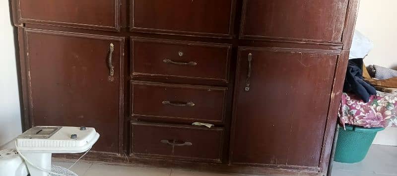 Wooden safe almari 1