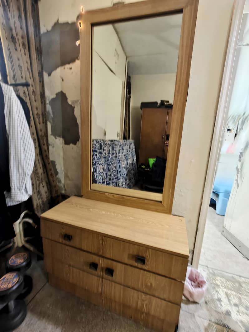 Two single bed (Bed set) and Dressing table for sale 1