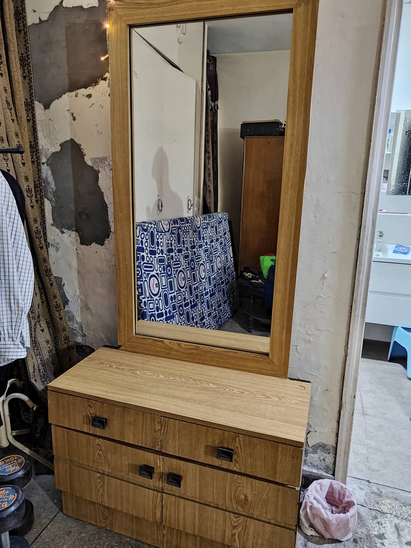 Two single bed (Bed set) and Dressing table for sale 2