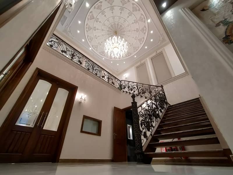 One Kanal Brand New Spanish Design Most Beautiful Owner Build Bungalow 2 Servant Quarter In Basement For Sale At Prime Location Of DHA Lahore Near To Park Masjid & Commercial Market. 3