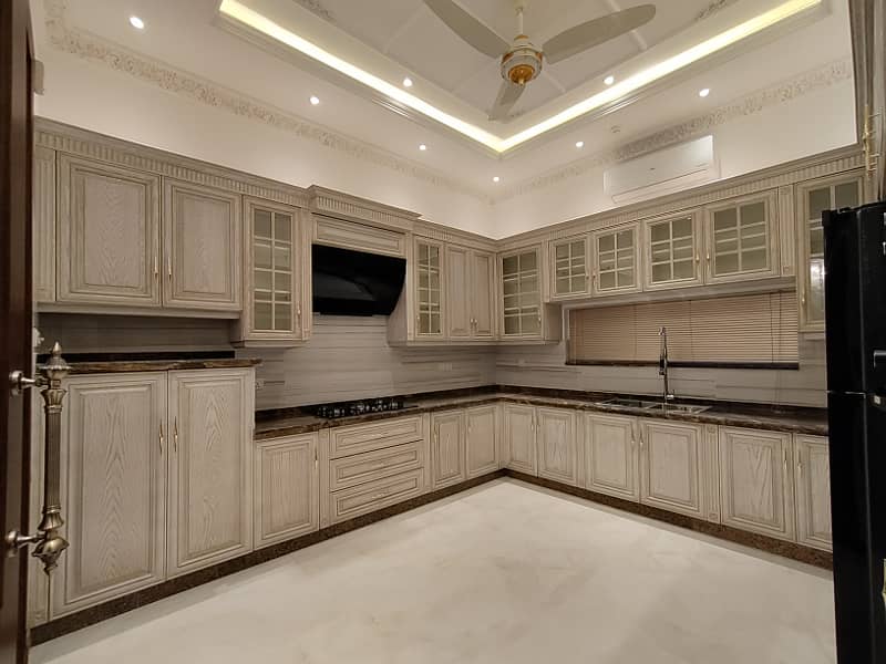 One Kanal Brand New Spanish Design Most Beautiful Owner Build Bungalow 2 Servant Quarter In Basement For Sale At Prime Location Of DHA Lahore Near To Park Masjid & Commercial Market. 11