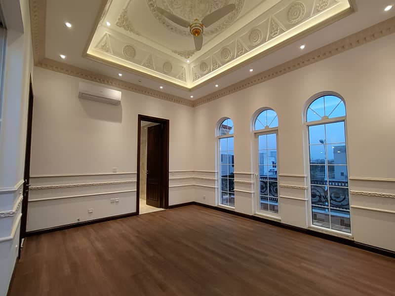 One Kanal Brand New Spanish Design Most Beautiful Owner Build Bungalow 2 Servant Quarter In Basement For Sale At Prime Location Of DHA Lahore Near To Park Masjid & Commercial Market. 22