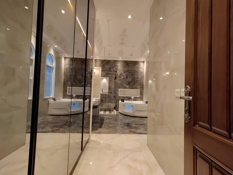One Kanal Brand New Spanish Design Most Beautiful Owner Build Bungalow 2 Servant Quarter In Basement For Sale At Prime Location Of DHA Lahore Near To Park Masjid & Commercial Market. 23