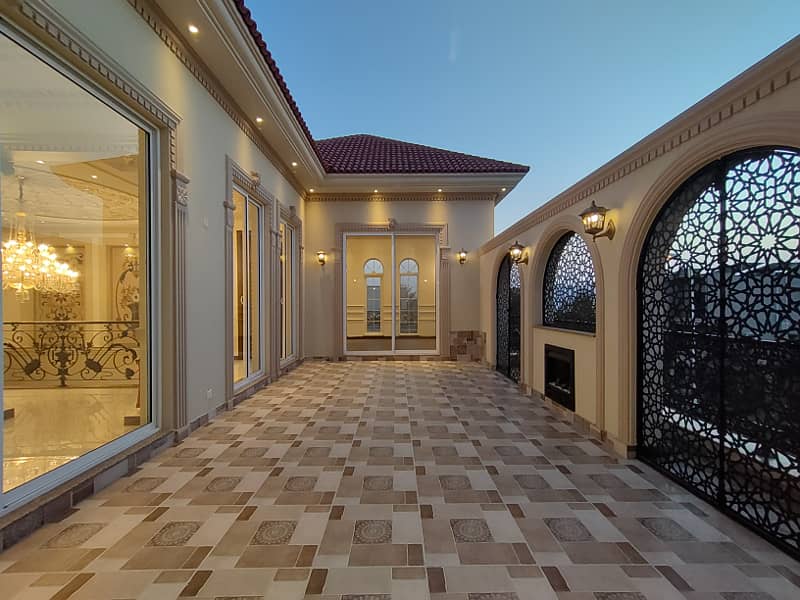 One Kanal Brand New Spanish Design Most Beautiful Owner Build Bungalow 2 Servant Quarter In Basement For Sale At Prime Location Of DHA Lahore Near To Park Masjid & Commercial Market. 26
