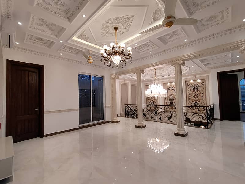 One Kanal Brand New Spanish Design Most Beautiful Owner Build Bungalow 2 Servant Quarter In Basement For Sale At Prime Location Of DHA Lahore Near To Park Masjid & Commercial Market. 27