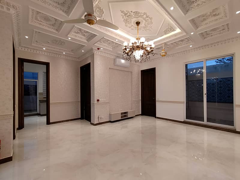 One Kanal Brand New Spanish Design Most Beautiful Owner Build Bungalow 2 Servant Quarter In Basement For Sale At Prime Location Of DHA Lahore Near To Park Masjid & Commercial Market. 28