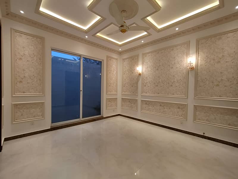 One Kanal Brand New Spanish Design Most Beautiful Owner Build Bungalow 2 Servant Quarter In Basement For Sale At Prime Location Of DHA Lahore Near To Park Masjid & Commercial Market. 34