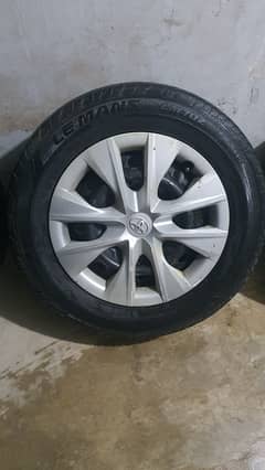 Dunlop 15" Tyres with Rim for sale