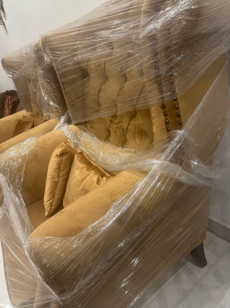 Sofa Set/Sofa Chairs/Velvet Sofa/Luxury Sofa/Poshish Sofa 7