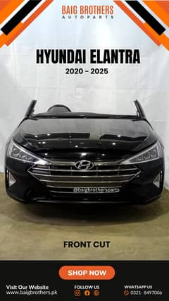 Hyundai Elantra sun roof logo trunk light inner lite DRL light outer