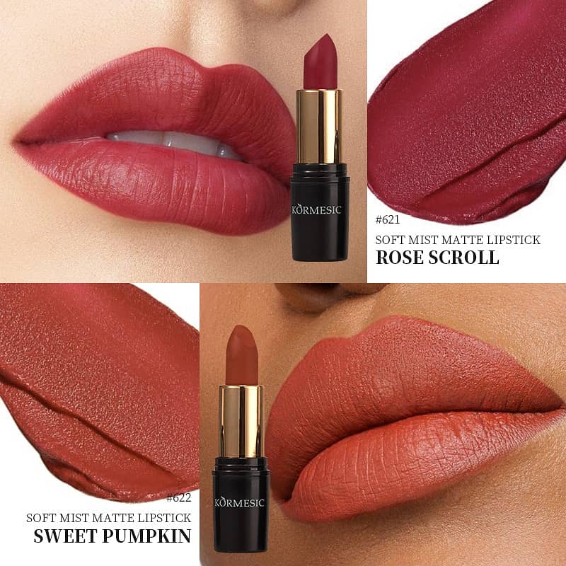 Soft Mist Matte Lipstick – 3.8g | Long-Lasting & Smooth 5