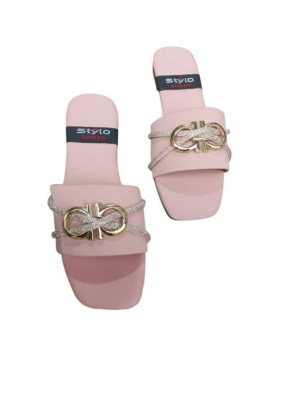 women pink box semi -formal flats - 1 pcs 4