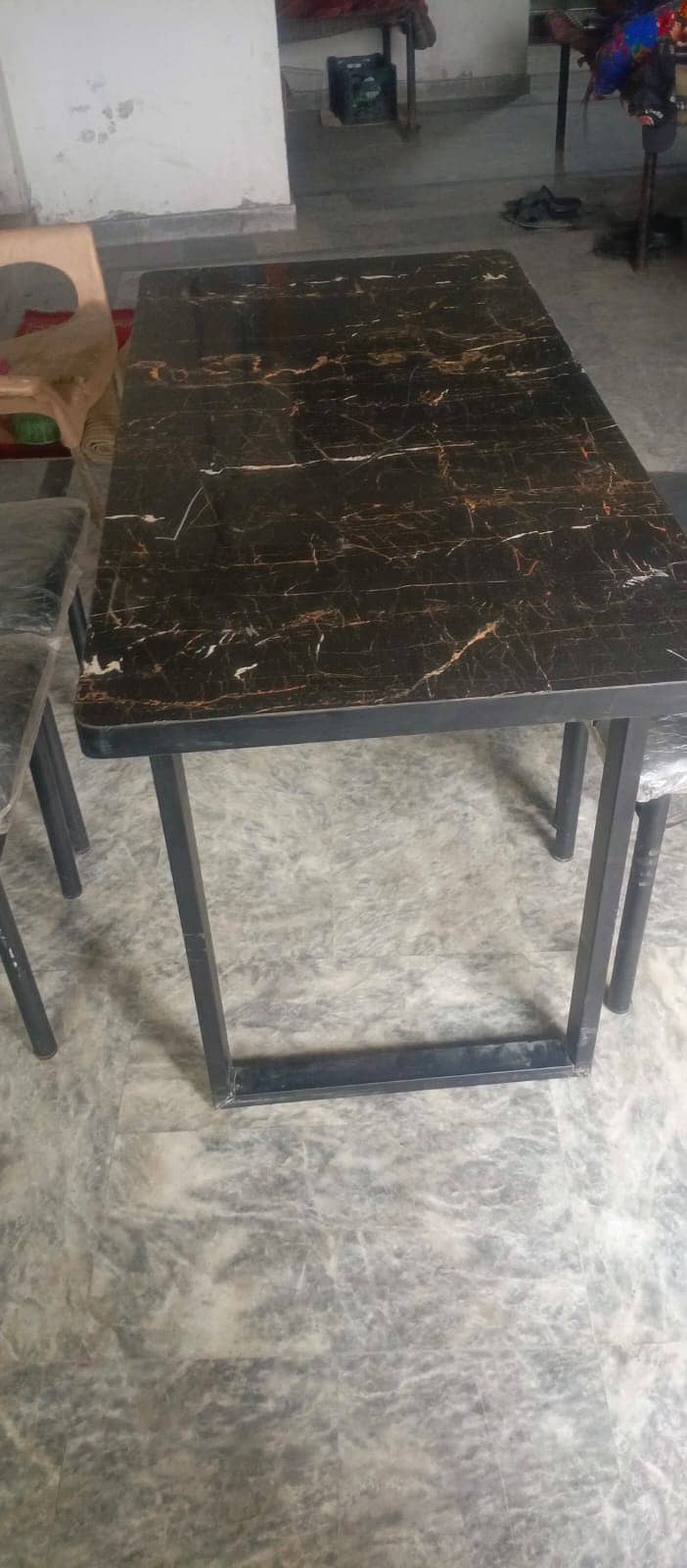 Restaurant Counter, Chairs , Tables , Pressure cooker , 4ft Tawa etc 7