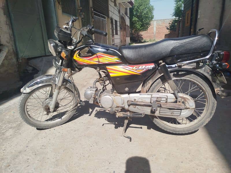 Honda CD 70 black 0
