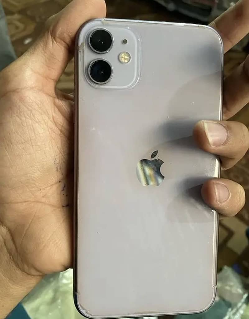 iPhone 11 64Gb JV Non PTA purple colour Face ID True Tone All ok 0