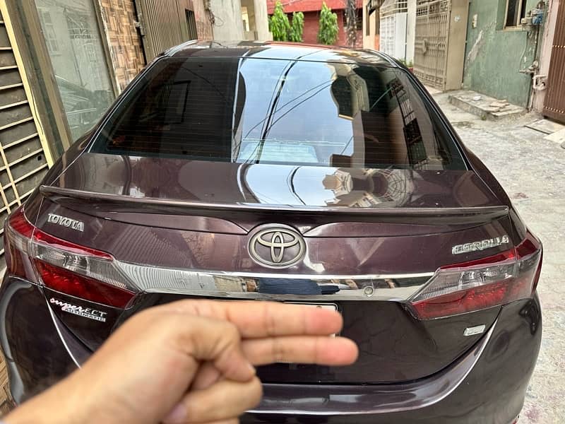 Toyota Corolla GLI 2014 /15 1.3 automatic 8