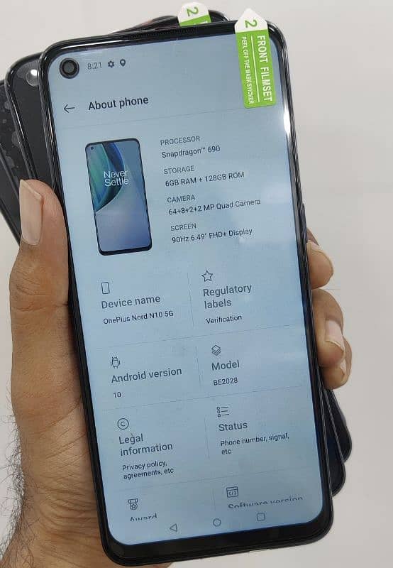 One Plus N10 5G 6gb/128gb / OnePlus N200 4+3 Ram/64gb 5g 90hz Display 2