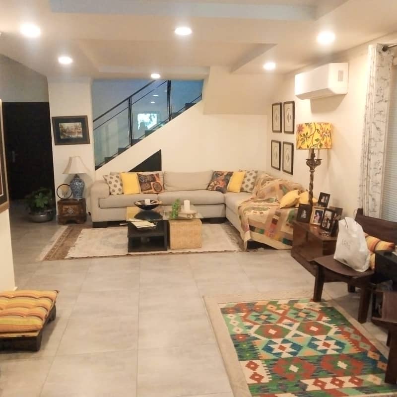 01 Kanal Slightly Used Modern Design House For Rent In DHA Phase 3 Lahore. 0