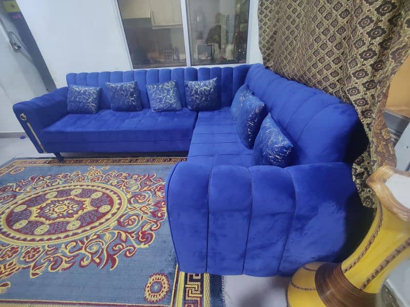 L shape sofa With Bed 1