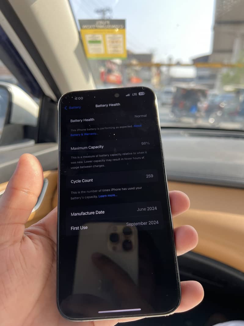 Iphone 15 Pro max 1Tb PTA Aproved 2