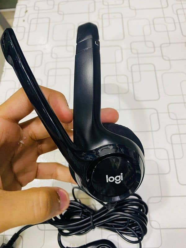 Logitech H390 usb headphone 4